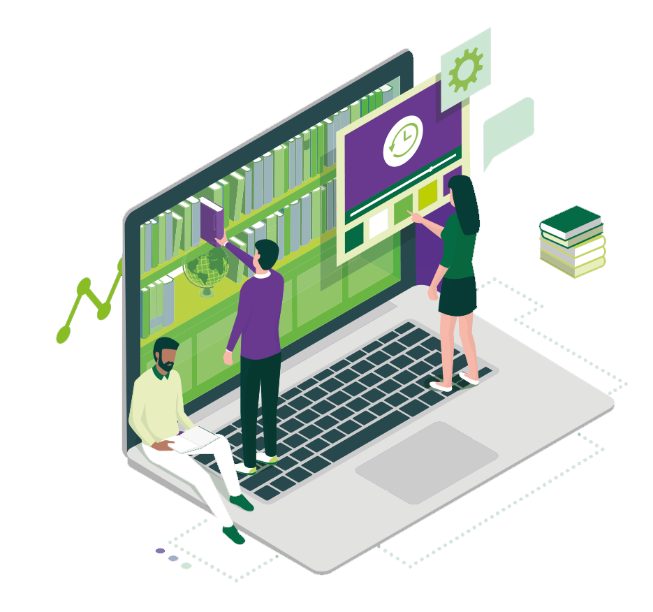 Illustration de connexion